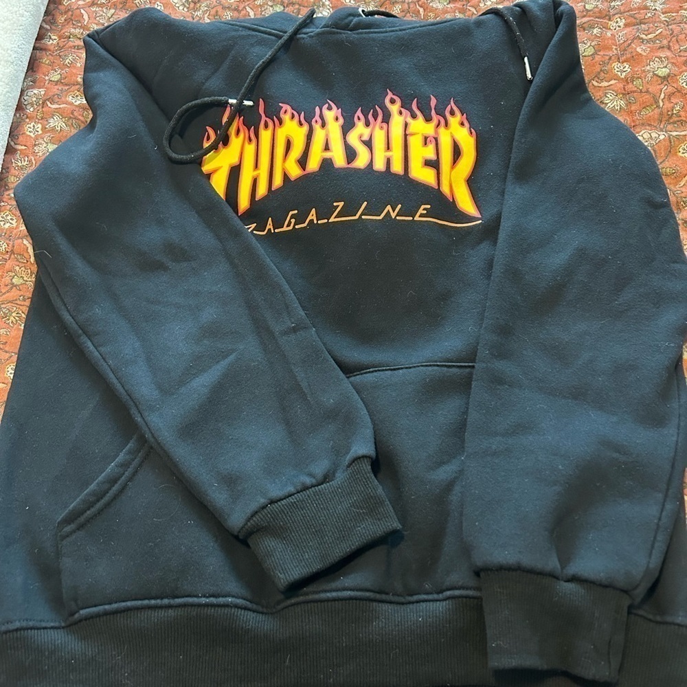 Thrasher black hoodie